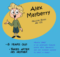 Alex Mayberry - Helluva Boss AU OC