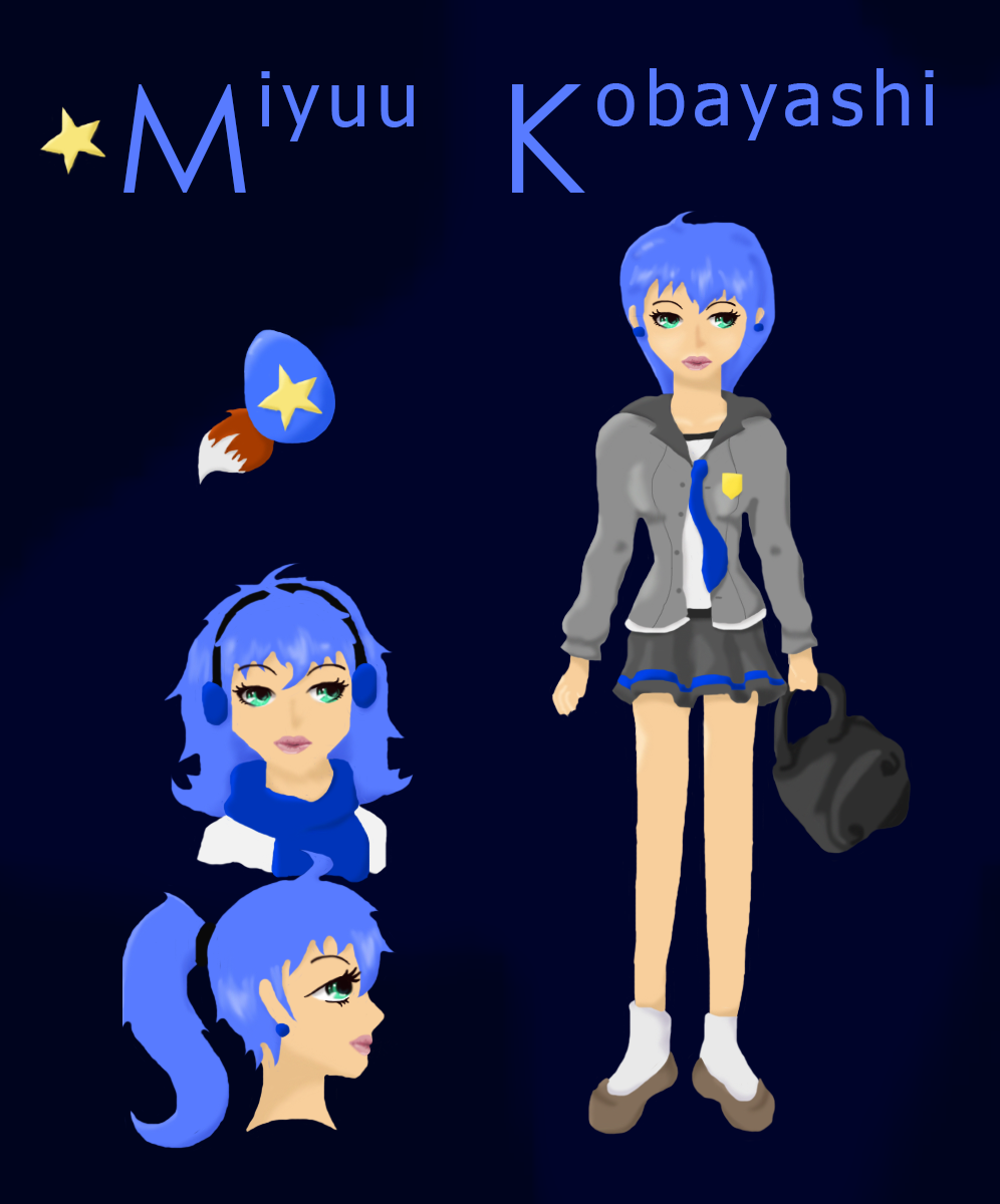 The milkyway's - Miyuu reference sheet colored p1