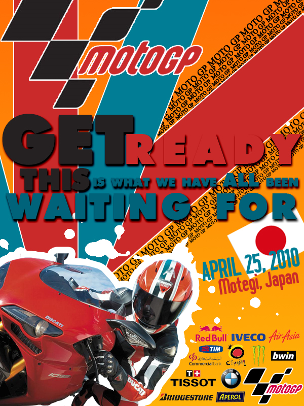Moto GP Poster by smrzy