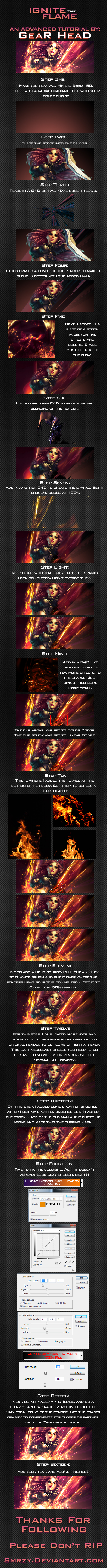 Ignite The Flame Tutorial by smrzy