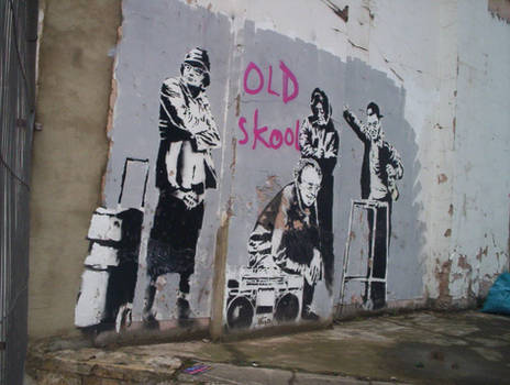 Banksy, Old skool.