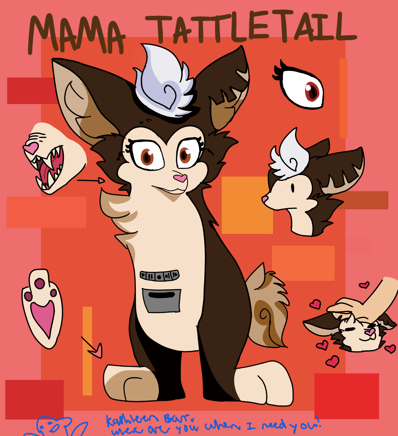 mama tattletail (art by me) : r/Tattletail