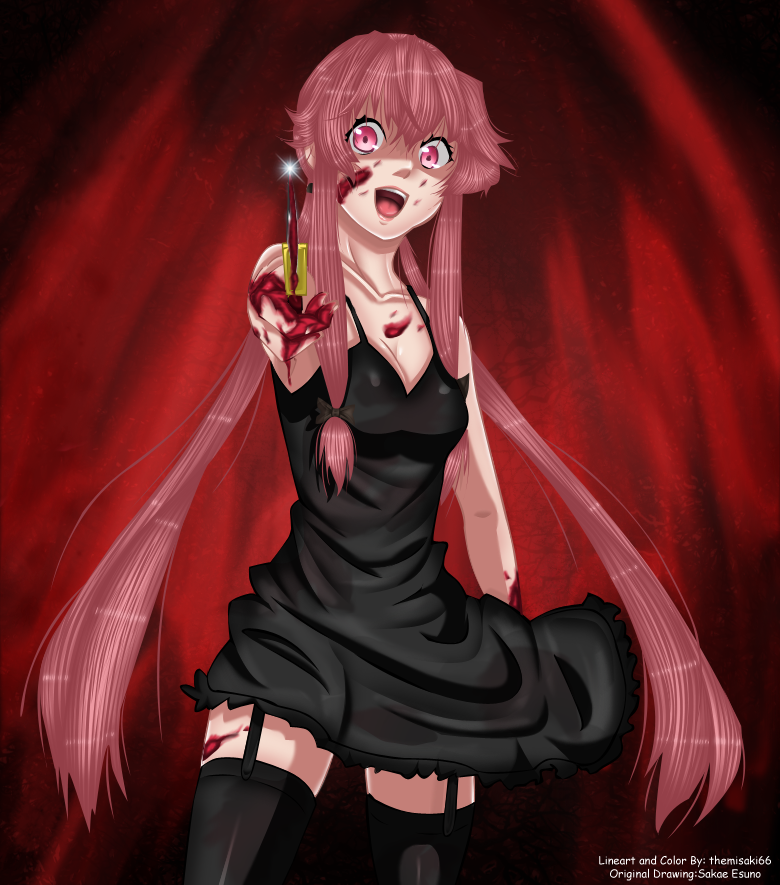 Mirai Nikki - Gasai Yuno by themisaki66 on DeviantArt