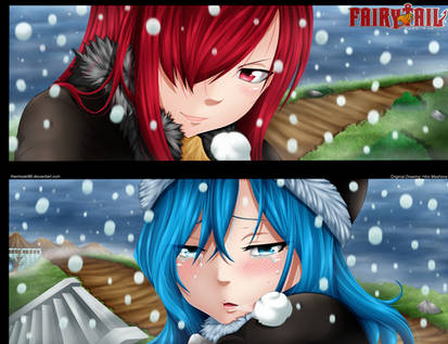 Fairy Tail - Erza and Juvia !