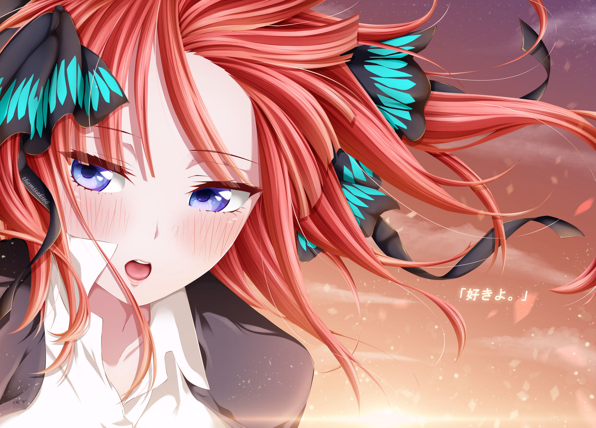 Nino Nakano I Love You By Themisaki66 On Deviantart Nino Nakano I Love You By Themisaki66 On Deviantart