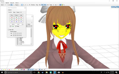 [MMD DDLC] Just Monika WIP