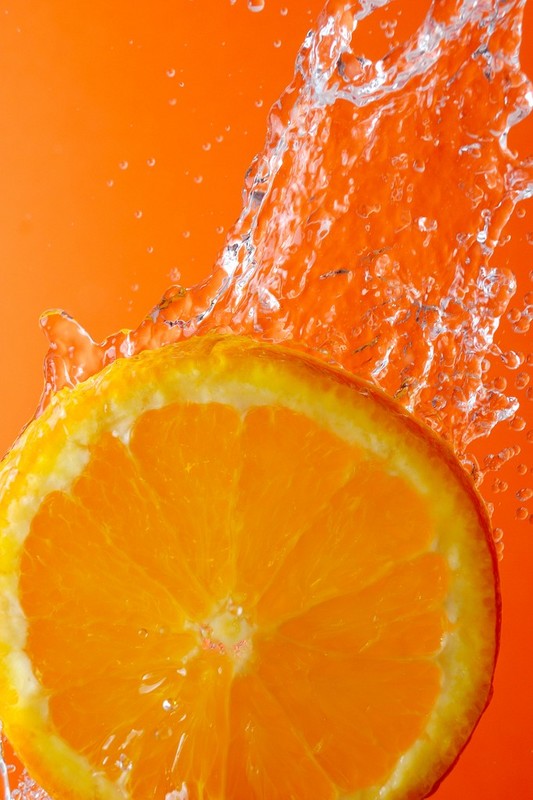fresh orange...