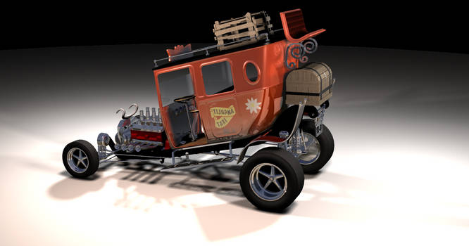 Tijuana Taxi rendering