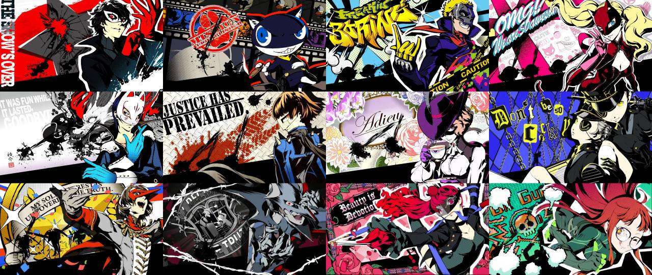 Persona 5 all out attack by starkiller2204 on DeviantArt