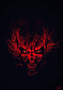 Maul - quick angry sketch...