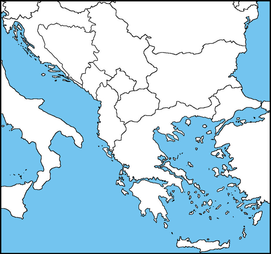 Mapping The Balkans By HarryM29 On DeviantArt