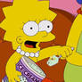 Lisa Simpson eats Bart 