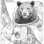 Bear Astronaut