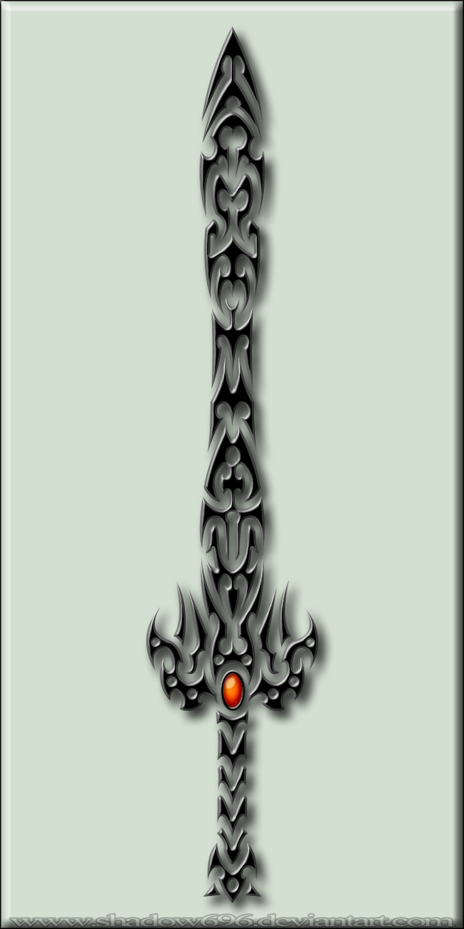 Fire Stone Sword Tribal by Shadow696 on DeviantArt Fire Stone Sword Tribal by Shadow696 on DeviantArt
