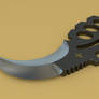 KBK (Karambit Brass Knuckles) View 2