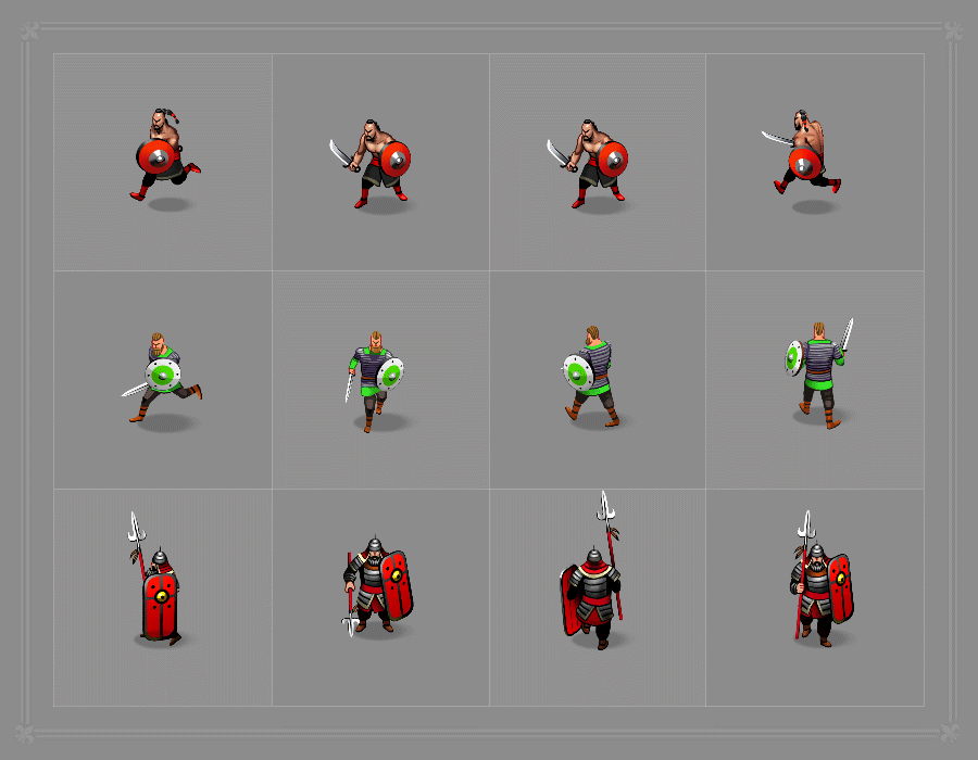 Castle Keeper spine animation of fighting units by Funhare on DeviantArt