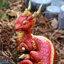 Royal Red Eastern Dragon Hatchling