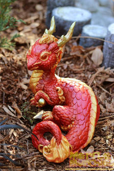 Royal Red Eastern Dragon Hatchling