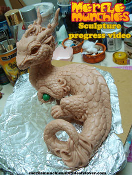 Eastern Dragon Sculpture Video WIP