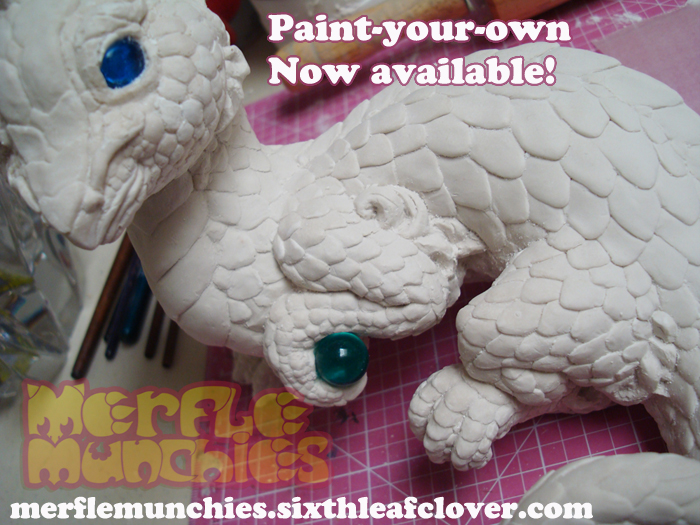 Paint your own dragons available