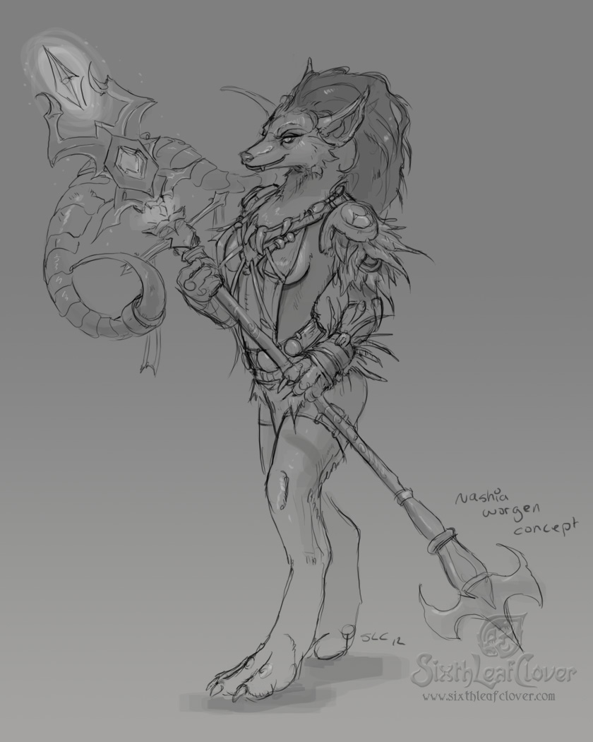 Worgen Concept design