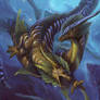 Zodiac Dragon . Pisces