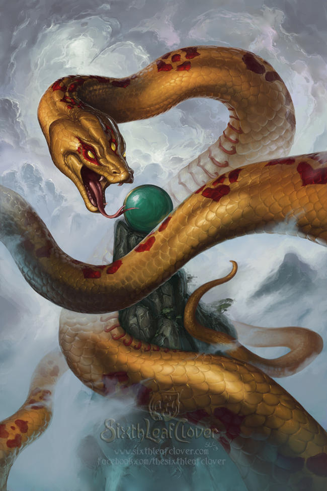 Чудовищный змей 8 букв. Нагайна змея. Амфисбена мифология. Нагайна змея мифология. Король змей Вуивр.