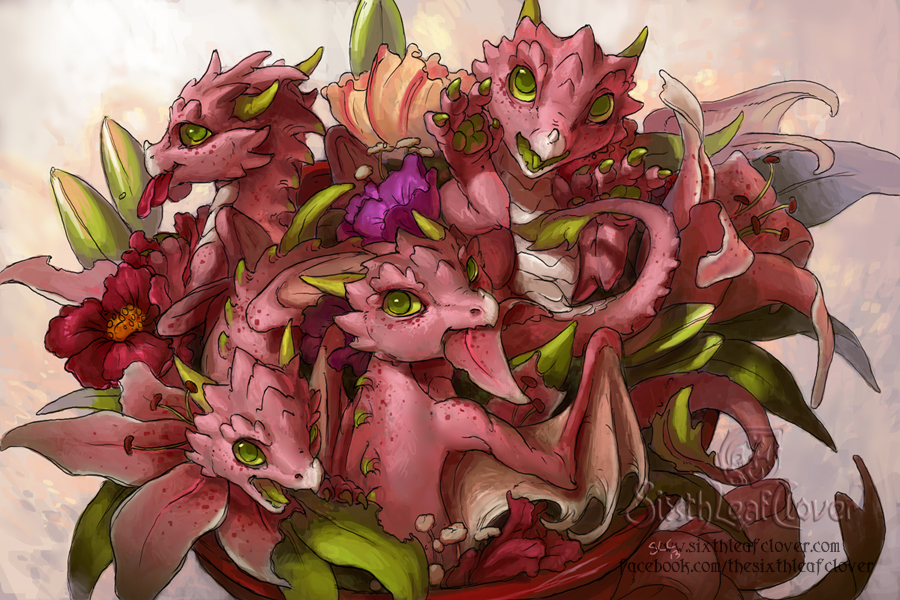 Flower Dragon Bouquet