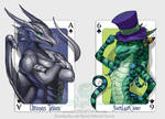 Ultimus Telum and SixthLeafClover Playing Cards by The-SixthLeafClover