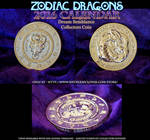 2016 Zodiac Dragons Calendar Collectors Coin by The-SixthLeafClover
