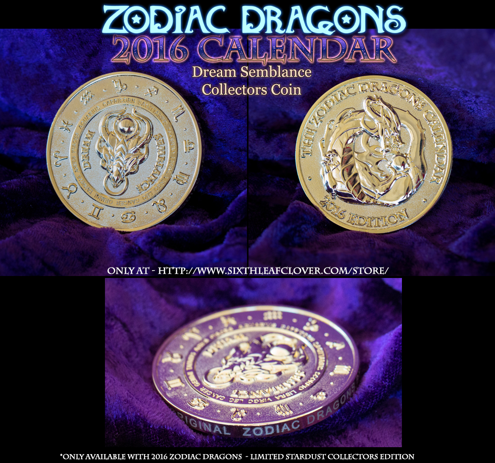 2016 Zodiac Dragons Calendar Collectors Coin