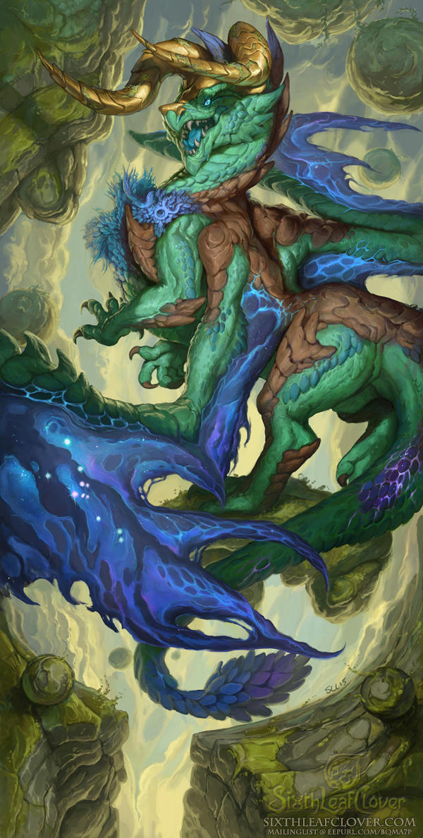 2016 Zodiac Dragons Taurus by TheSixthLeafClover on