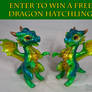 Enter to win FREE Custom painted Dragon Hatchling