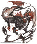 Nightmare Dragon Concept - Beastiary 5