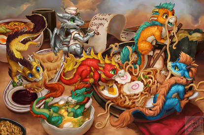 The Noodle Dragons Bowl