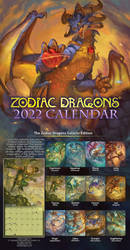 2022 Zodiac Dragons Calendar Pre-order