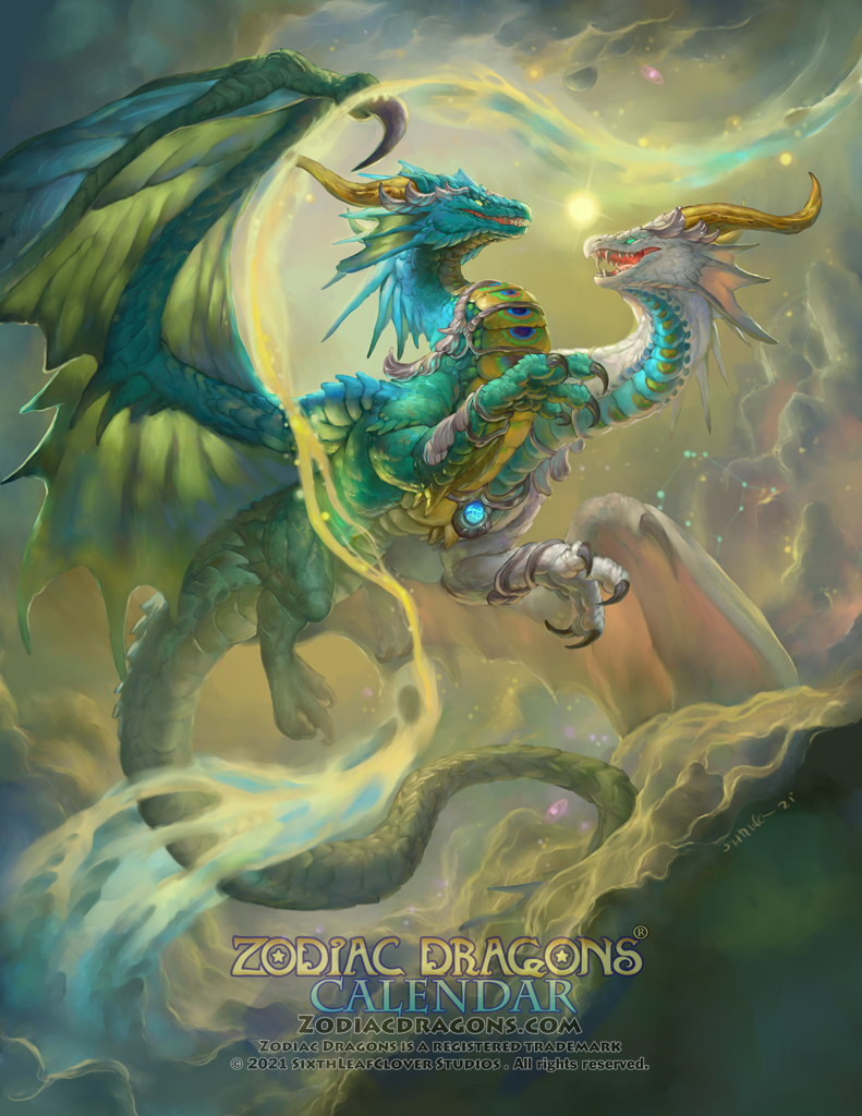 2022 Zodiac Dragon Gemini by TheSixthLeafClover on DeviantArt