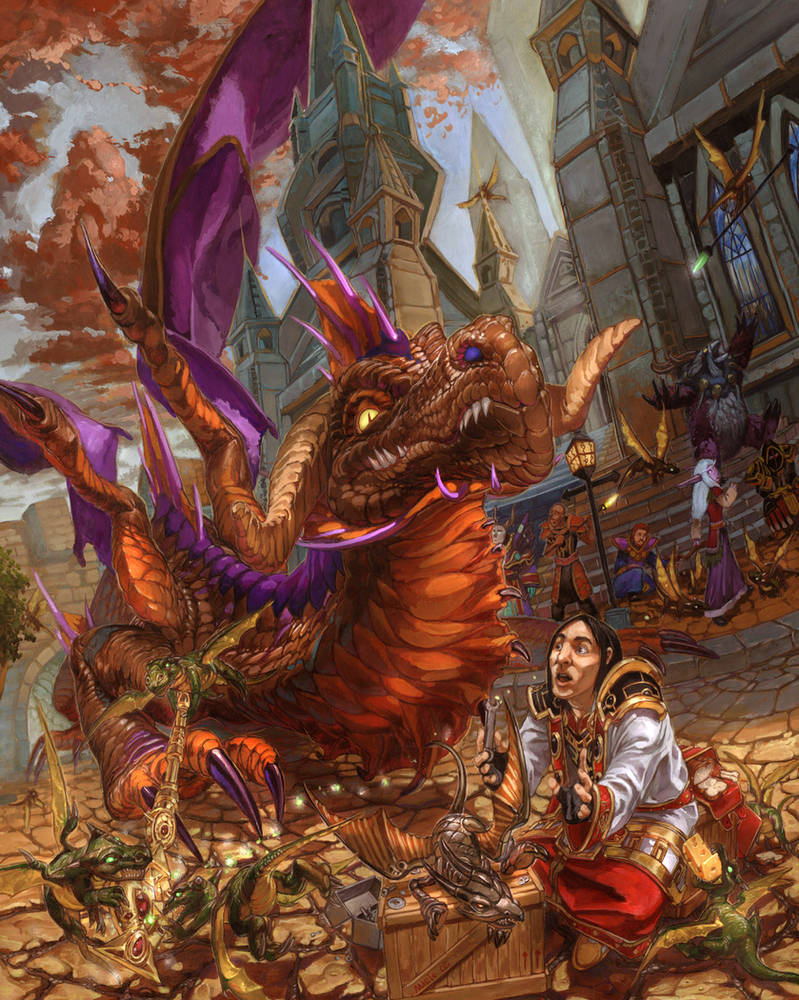 Cathedral district invasion by The-SixthLeafClover