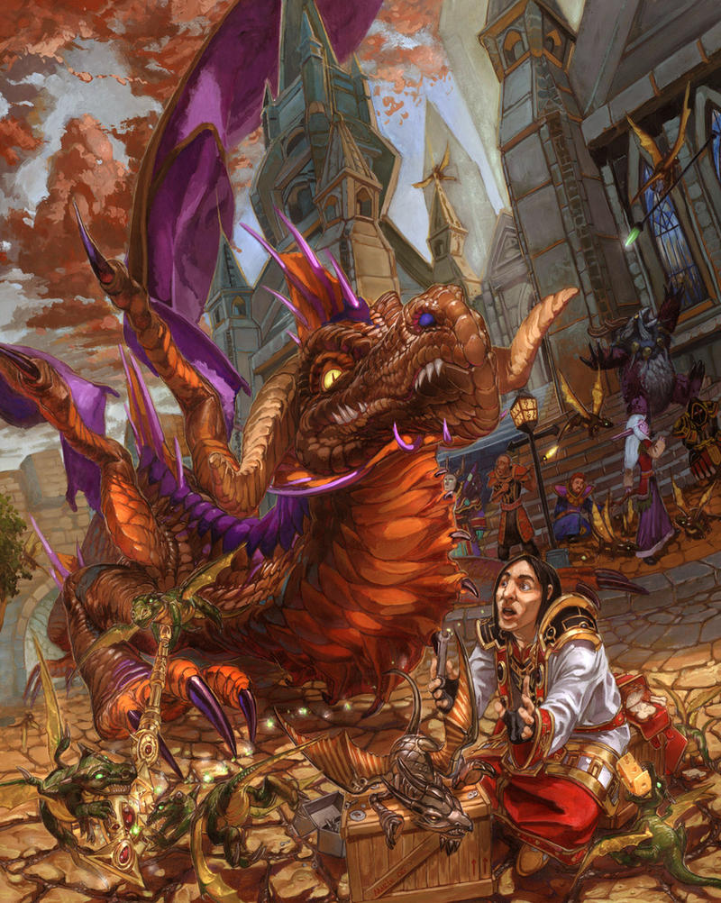 Cathedral district invasion by The-SixthLeafClover