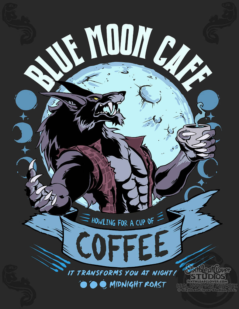 Cafe Blue Deviantart Blue Moon Cafe by The-SixthLeafClover on DeviantArt
