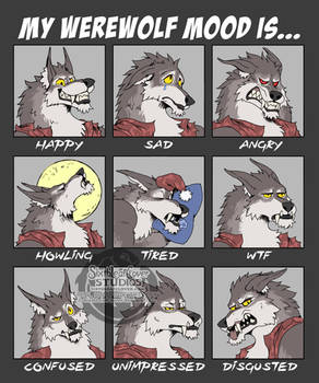 Werewolf Mood Today is Shirt Design