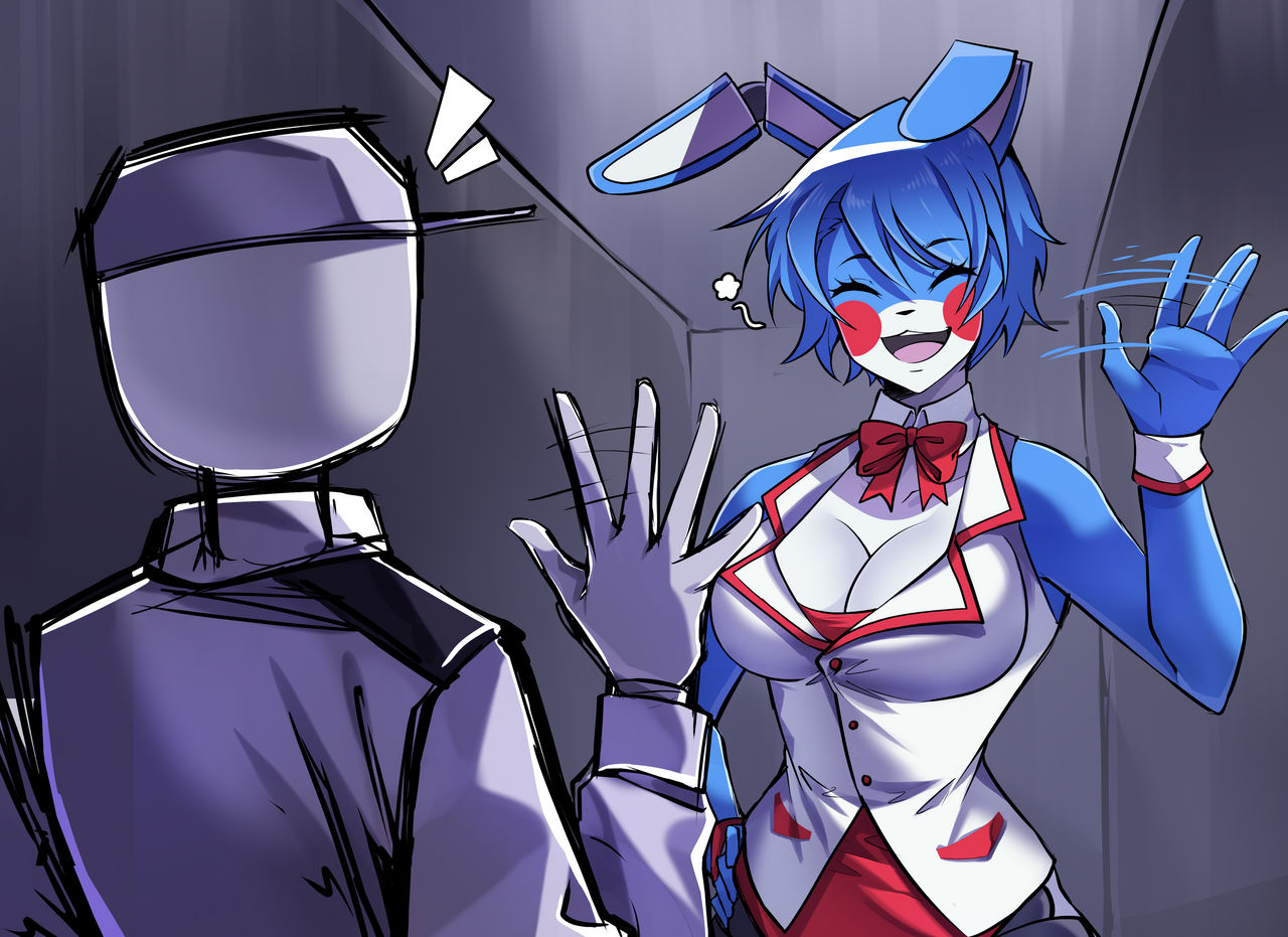 Commission - Five Nights in Anime Reborn (Part 6) by ThisIsDJLC on