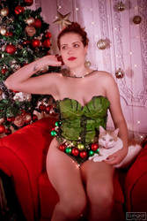 Poison Ivy Xmas Tree (19) by MermaidCosplay