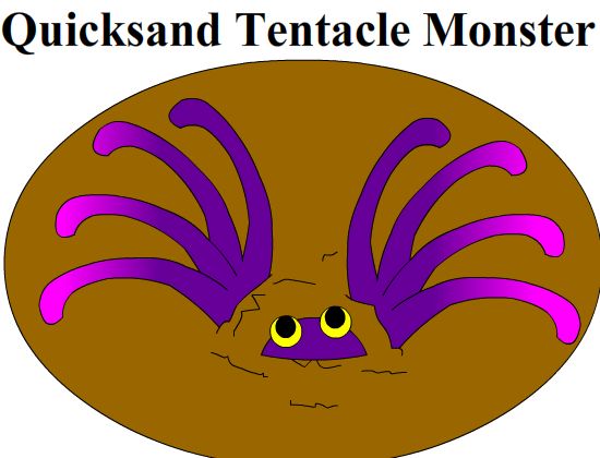 Quicksand Tentacle Monster