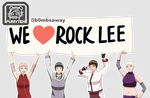 CM: we love Rock Lee by PumiiH