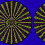 Simple pulsation illusion - Optical illusion