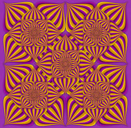 Fractal Optical illusion Peripheral Drift illusion