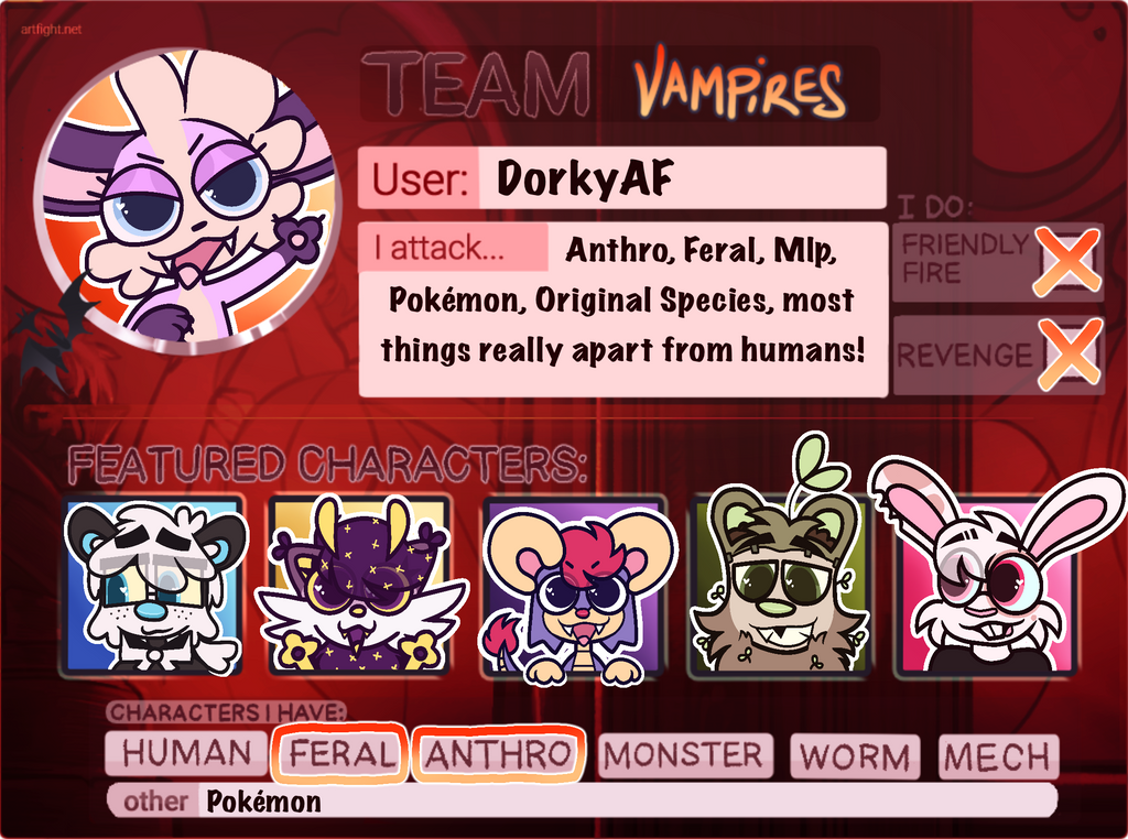 ART FIGHT 2023 by DorkyAF on DeviantArt