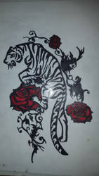 Tiger/Rose Tribal