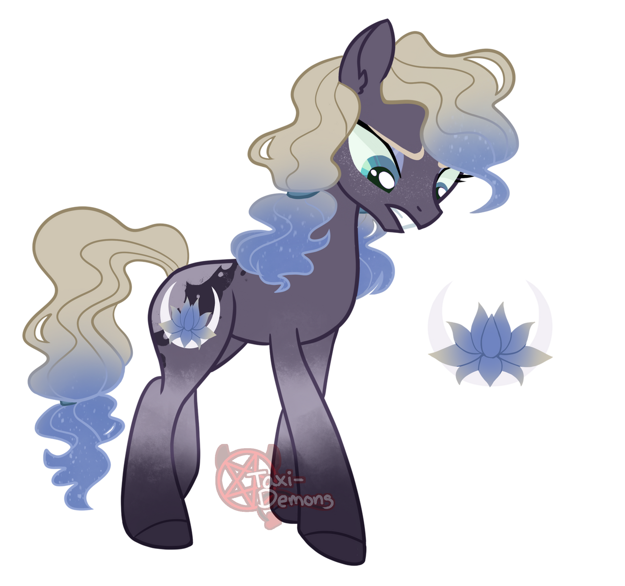 Moon Flower || MLP NG by Taxidermy-Demons on DeviantArt